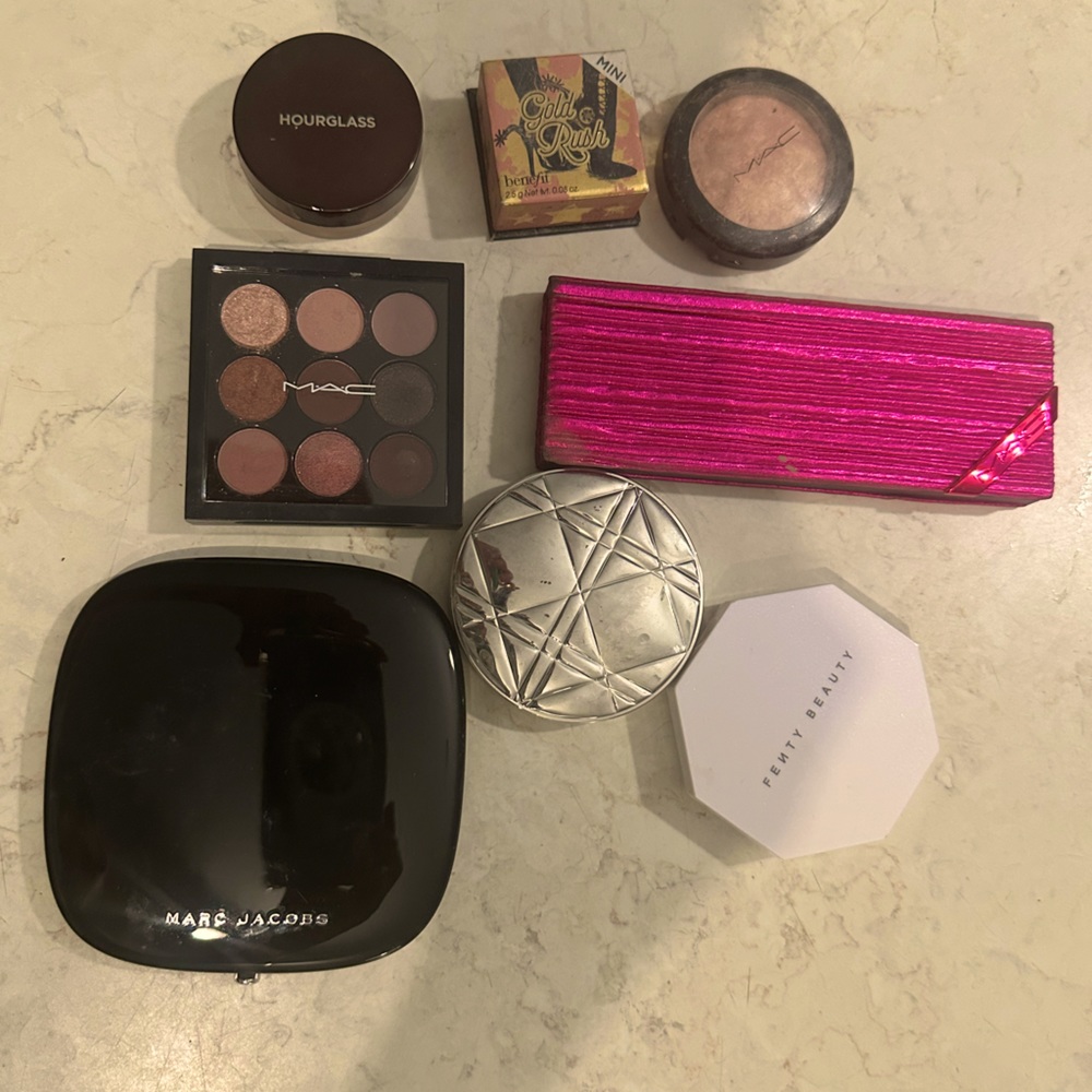 MAC, HOURGLASS, MARC JACOBS, FENTY, DIOR, BENEFIT LOT